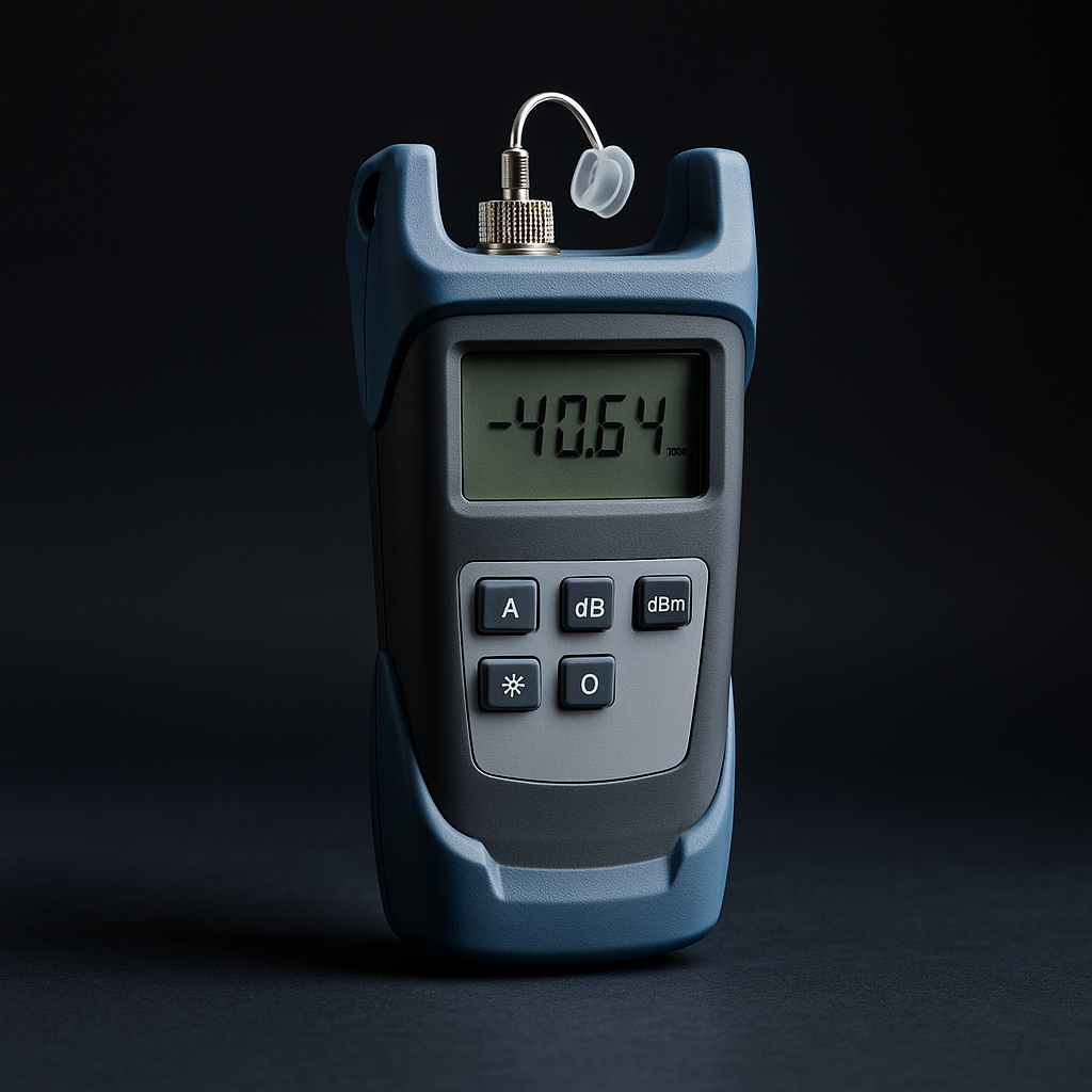 Optik Power Meter – Fiber Işık Güç Ölçüm Cihazı(30km)