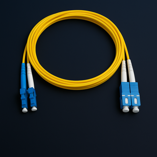 LC/UPC – SC/UPC Singlemode Patch Cord 5mt