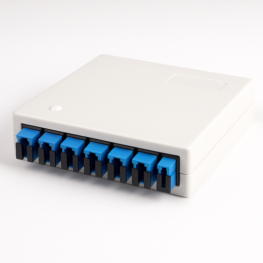 8’li Fiber Sonlandırma Kutusu (SC/LC Uyumlu)